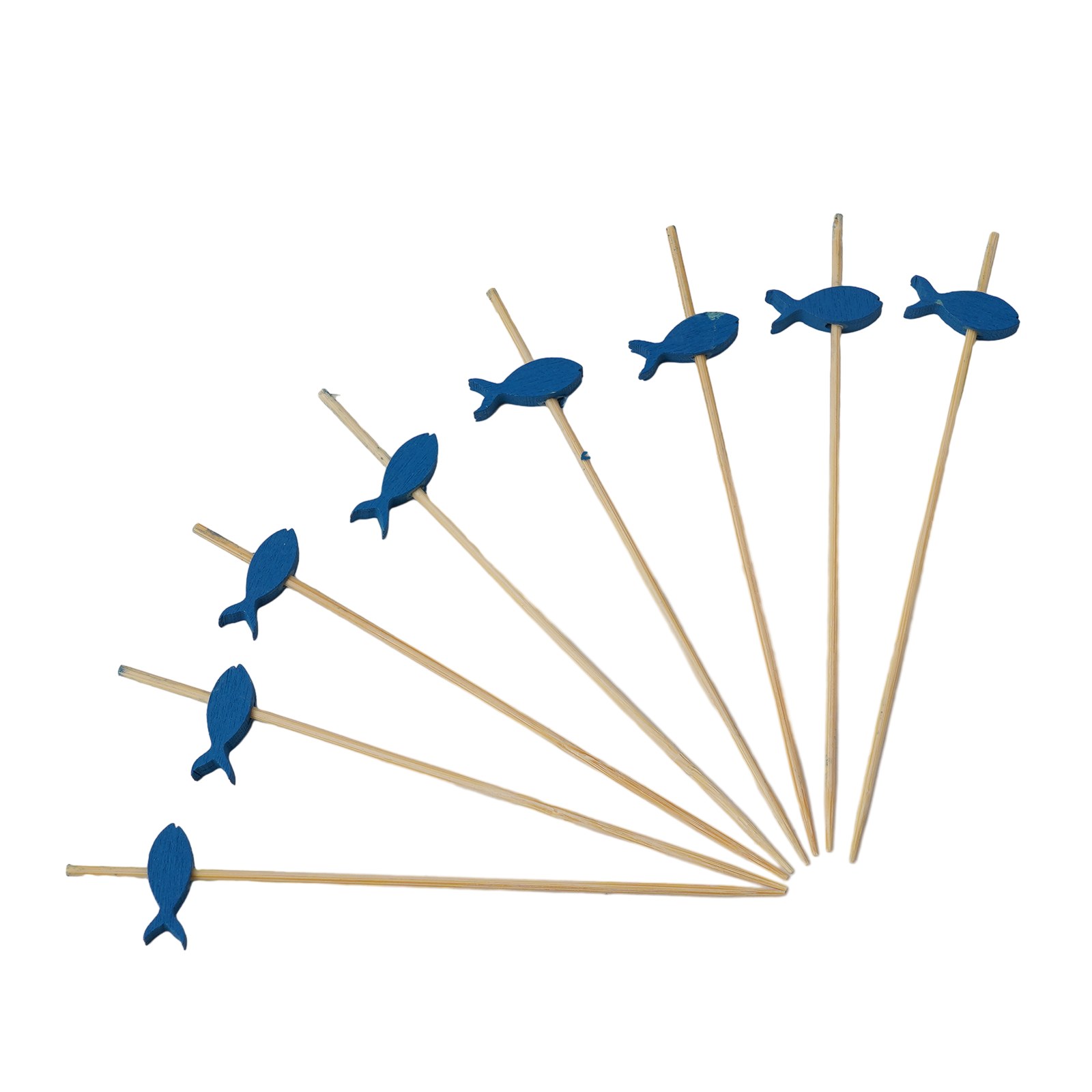 ไม้เสียบค็อกเทลสีฟ้า 100 ชิ้น  - Ice Pick Pick บทวิจารณ์และราคา