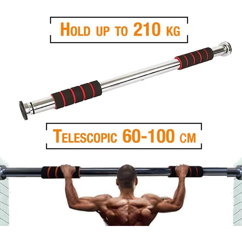 บาร์โหนติดประตูแบบยืดหดได้ สำห - Home Bar And Gym บทวิจารณ์และราคา