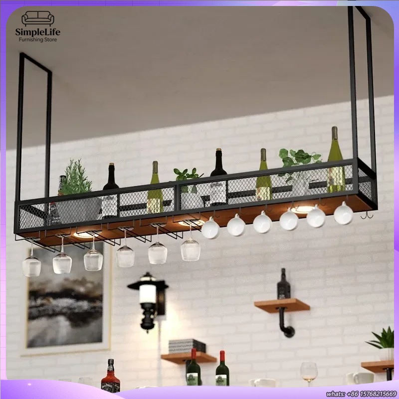 ตู้บาร์วางไวน์แบบเปิดพร้อมชั้น - Home Bar Shelves บทวิจารณ์และราคา