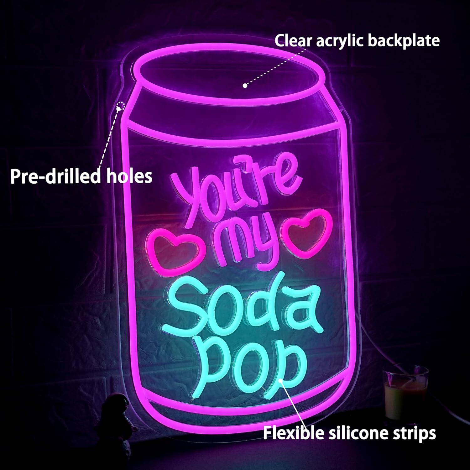 ป้ายไฟนีออนโรแมนติก ไฟ LED ปรั - Home Bar Signs บทวิจารณ์และราคา