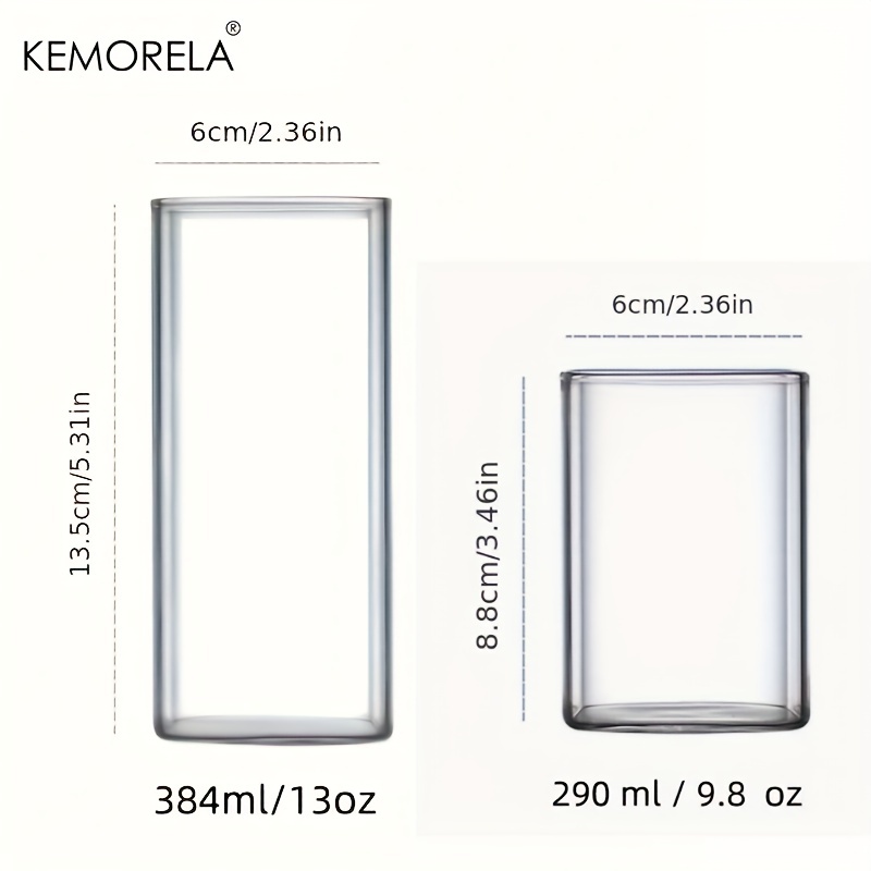 4PCS แว่นตาดื่มถ้วย 443/560ML  - Highball Glass Set บทวิจารณ์และราคา