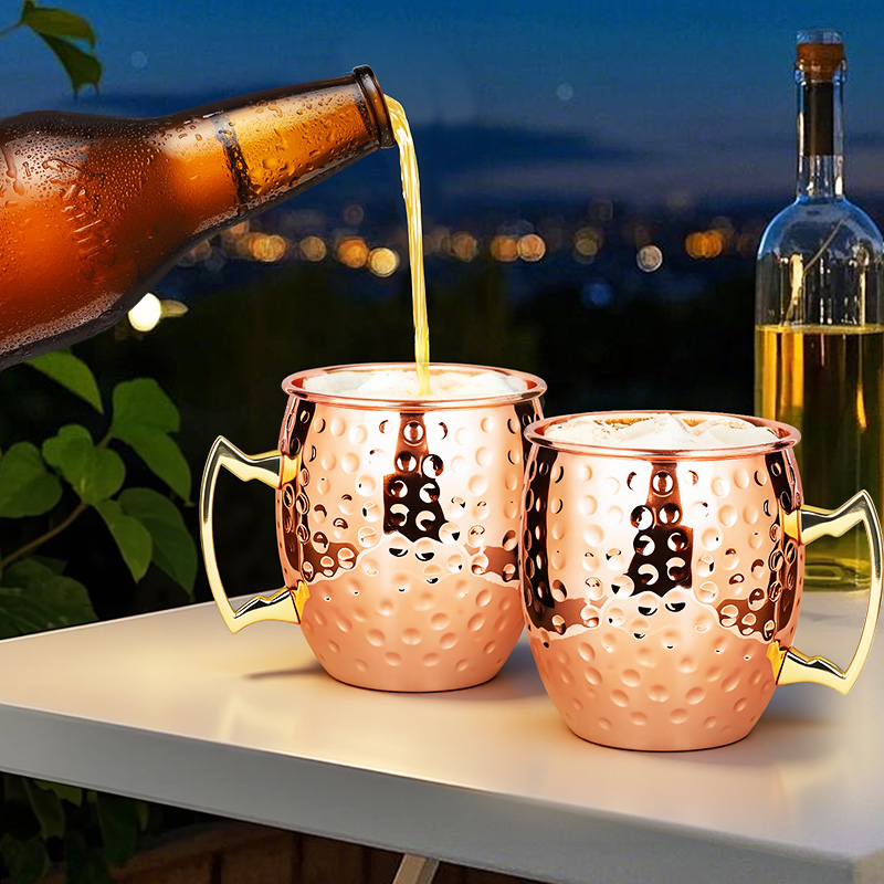 แก้วมอสโกมิวล์สแตนเลส แก้วโลหะ - Mule Copper Mug บทวิจารณ์และราคา