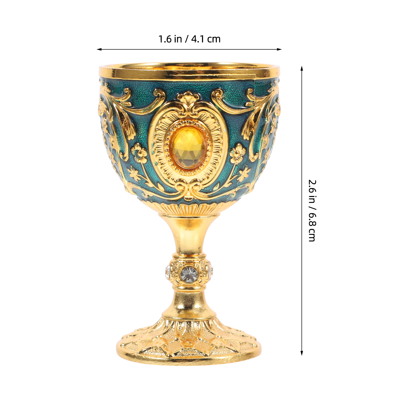 ถ้วยทองคำทรงกุณฑ์โบราณ วินเทจ  - Old Fashioned Glass บทวิจารณ์และราคา