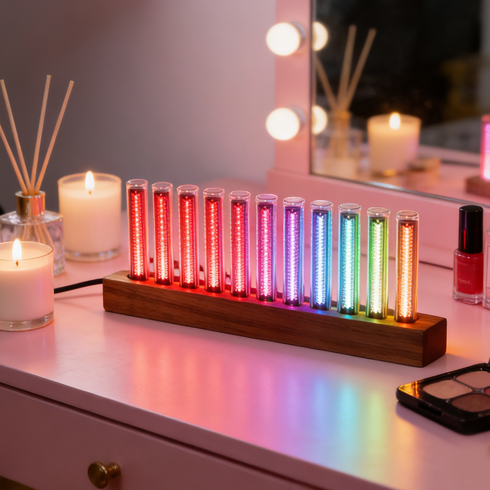 จอแสดงผลสเปกตรัมเพลง LED เครื่ - Home Bar Setup บทวิจารณ์และราคา